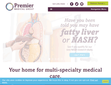 Tablet Screenshot of premiermed.com